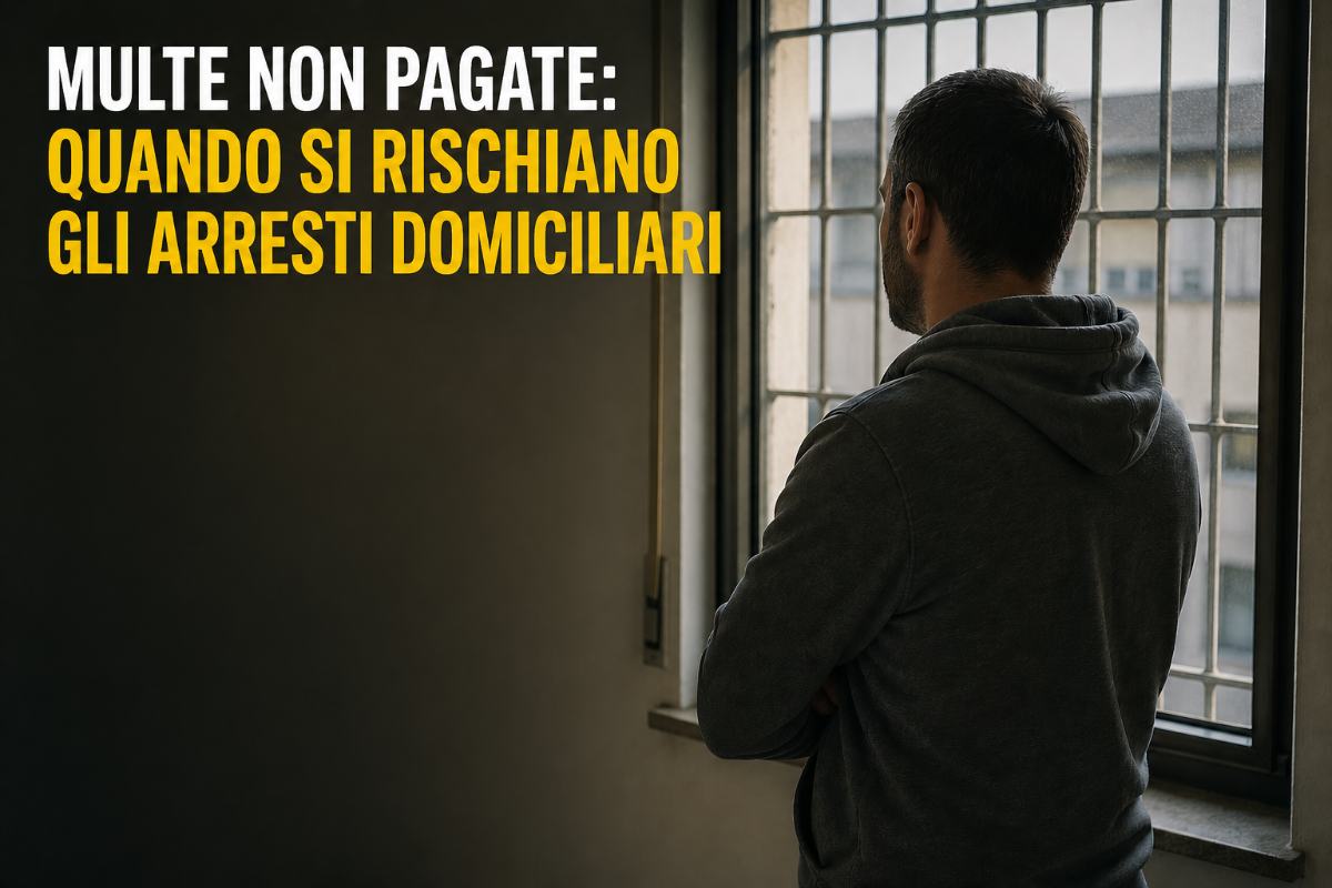 uomo ai domiciliari