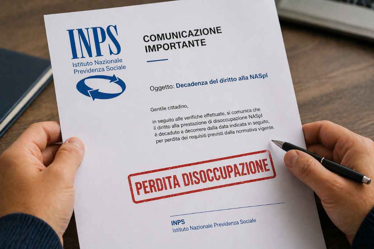 lettera dell'inps